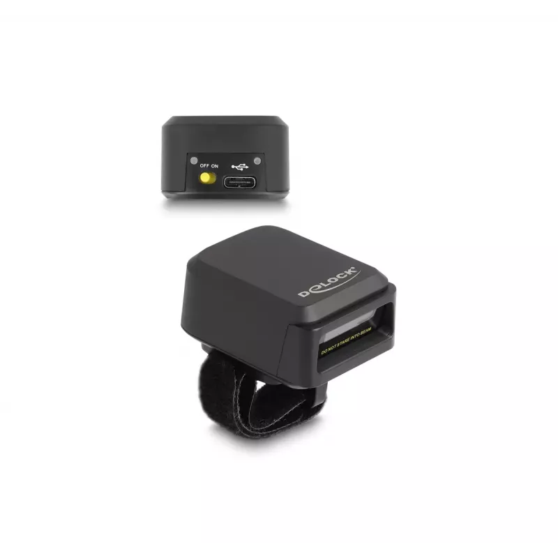 Lector de códigos de barras portátil DeLOCK 90610 1D 2D inalámbrico Bluetooth