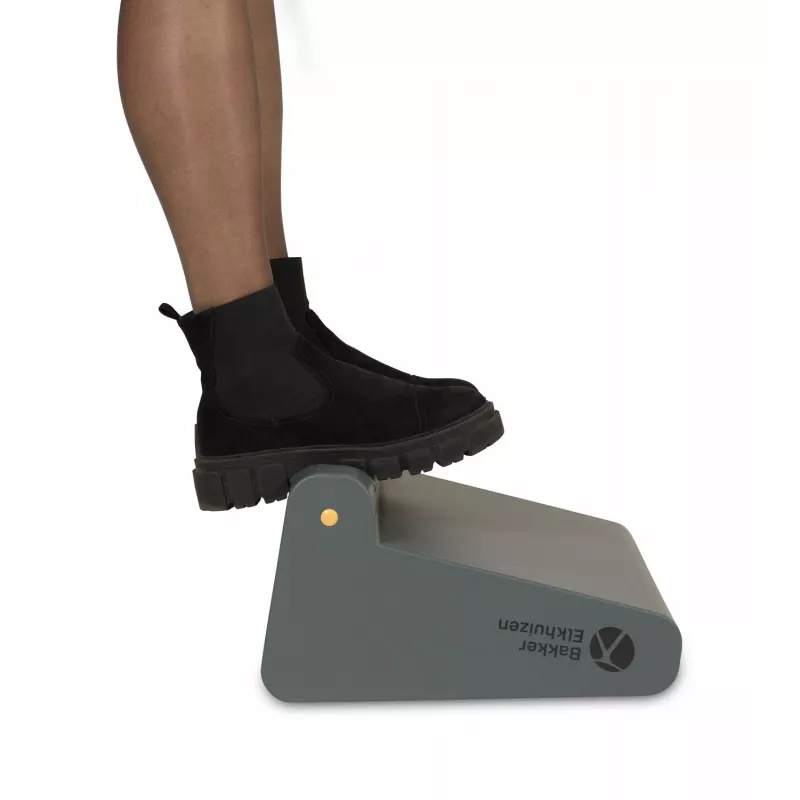 Reposapiés BakkerElkhuizen No.3 gris espuma HDPE goma 150 kg