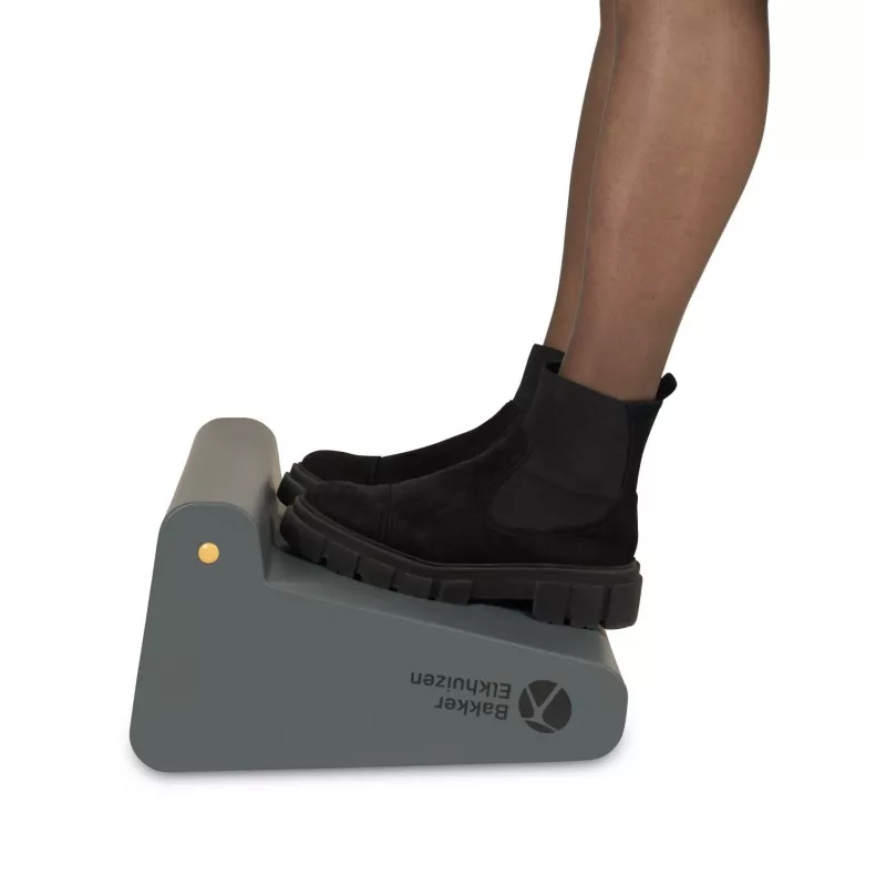 Reposapiés BakkerElkhuizen No.3 gris espuma HDPE goma 150 kg