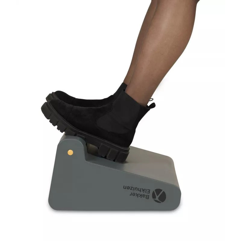 Reposapiés BakkerElkhuizen No.3 gris espuma HDPE goma 150 kg