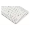 BakkerElkhuizen UltraBoard 950 V2 inalámbrico DE Qwertz, Tenkeyless (80 - 87%), con cable e inalámbrico, USB + Bluetooth, interruptores de tijera, QWERTZ, gris oscuro, gris claro