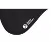 BakkerElkhuizen ErgoSlider+ reposabrazos asimétrico, negro, gris oscuro, amarillo, aglomerado, plástico, poliuretano (PU), acero, fijación por pinza, Taiwán, 310 mm, 665 mm