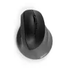 Ratón BakkerElkhuizen PRF Pro derecho, para diestros, diseño vertical, óptico, RF inalámbrico + Bluetooth + USB Type-C, 2400 DPI, negro, gris
