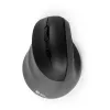Ratón BakkerElkhuizen PRF Pro izquierdo, para zurdos, diseño vertical, óptico, RF inalámbrico + Bluetooth + USB Type-C, 2400 DPI, negro, gris
