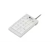 BakkerElkhuizen UltraBoard 955 V2 Numeric, USB, 22, portátil/PC, 1,5 m, gris oscuro, gris claro