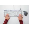 BakkerElkhuizen UltraBoard 955 V2 Numeric, USB, 22, portátil/PC, 1,5 m, gris oscuro, gris claro