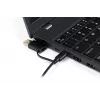 BakkerElkhuizen UltraBoard 955 V2 Numeric, USB, 22, portátil/PC, 1,5 m, gris oscuro, gris claro