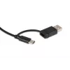 BakkerElkhuizen UltraBoard 955 V2 Numeric, USB, 22, portátil/PC, 1,5 m, gris oscuro, gris claro