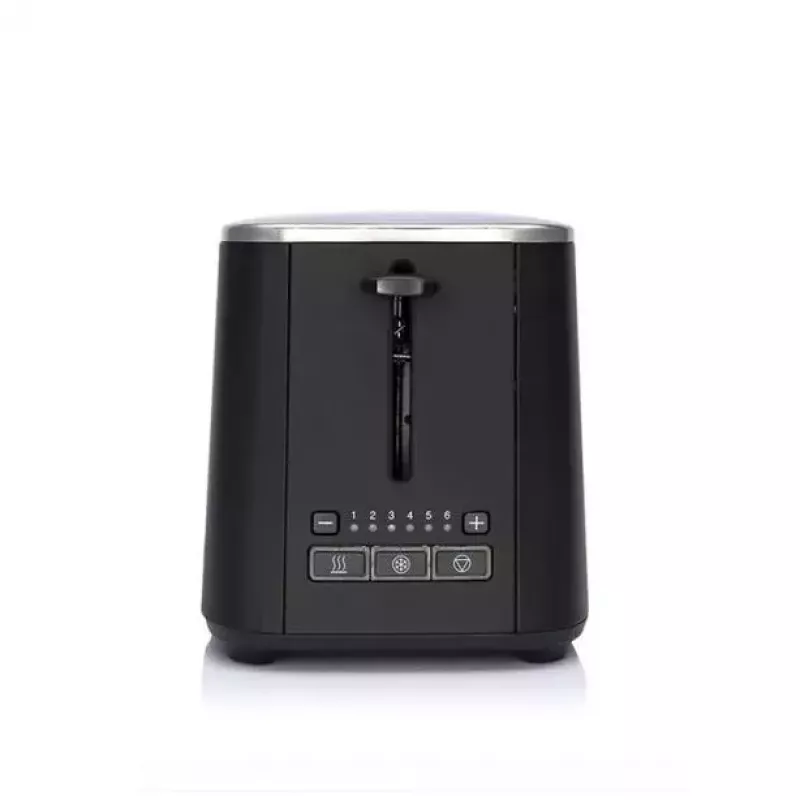 Tostadora de 2 rebanadas Wilfa CT-1000MB — 1000 W, carcasa de acero negra