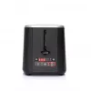 Tostadora de 2 rebanadas Wilfa CT-1000MB — 1000 W, carcasa de acero negra