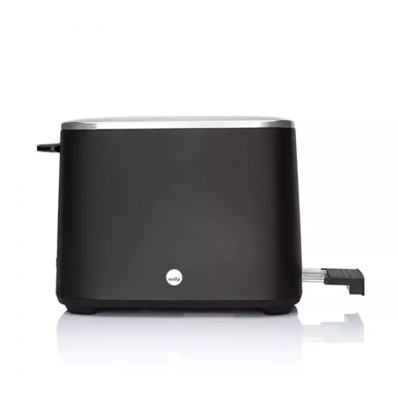 Tostadora de 2 rebanadas Wilfa CT-1000MB — 1000 W, carcasa de acero negra