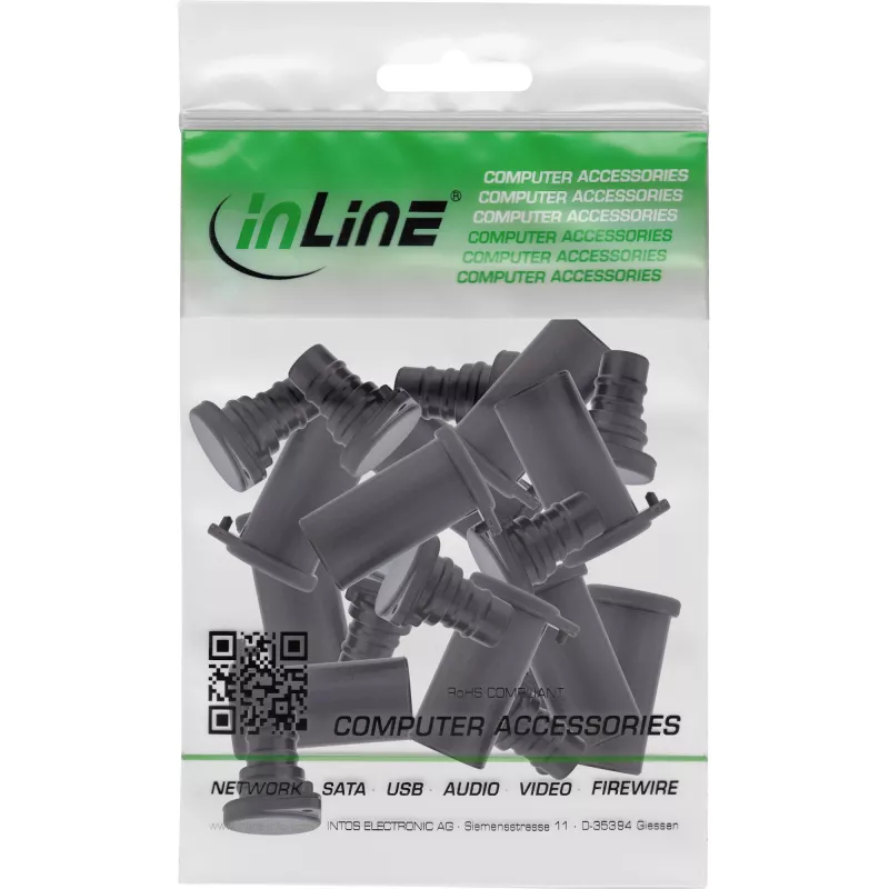 Conector de cable InLine 94030 negro