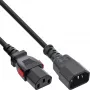 InLine 16933L Cable de alimentación negro 3 m IEC C13 IEC C14
