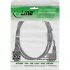 InLine 16951L Cable de alimentación negro 1 m IEC C13 CEE7/7