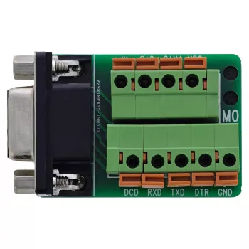 InLine 92501A Conector de cables regleta de bornes / D-Sub 9 negro, verde