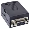 InLine 92501H Conector de cables bloque de bornes / D-Sub 9 negro