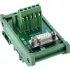 InLine 92501K Conector de cables bloque de bornes / D-Sub 9 verde