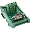 InLine 92501L Conector de cables bloque de bornes / D-Sub 9 verde