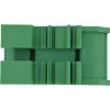 InLine 92501L Conector de cables bloque de bornes / D-Sub 9 verde