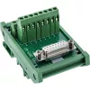 InLine 92502C Conector de cables regleta de bornes / D-Sub 15 verde