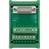 InLine 92502D Conector de cables regleta de bornes / D-Sub 15 verde