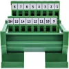 InLine 92502D Conector de cables regleta de bornes / D-Sub 15 verde