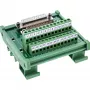 InLine 92502G Conector de cables regleta de bornes / D-Sub 25 verde