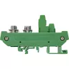 InLine 92502G Conector de cables regleta de bornes / D-Sub 25 verde