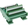 InLine 92502H Conector de cables regleta de bornes / D-Sub 25 verde