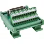 InLine 92502I Conector de cables regleta de bornes / D-Sub 25 verde