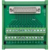 InLine 92502I Conector de cables regleta de bornes / D-Sub 25 verde