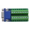 InLine 92503A Conector de cables regleta de bornes, VGA (HD15) azul, verde