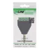 InLine 92504J Conector de cable conector jack TRRS de 3,5 mm 4 polos / regleta de bornes 4 conexiones negro, verde
