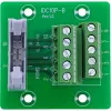 InLine 92504O Conector de cable IDC 10 / borne de carril 5 bornes verde, gris claro