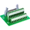 InLine 92504P Zócalo IDC 20 a bloque de terminales de 10 pines, montaje en PCB