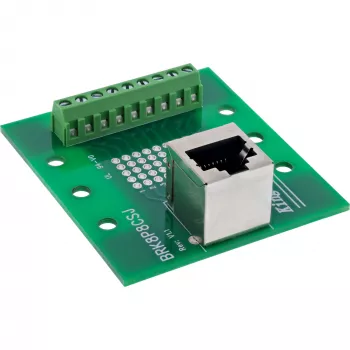 InLine 92505A Conector de cable RJ45 8P8C / borne de carril 9 polos verde
