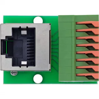InLine 92505G Conector de cable RJ45 Cat.5e 8P8C / bloque de bornes, 8 polos verde