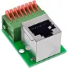 InLine 92505G Conector de cable RJ45 Cat.5e 8P8C / bloque de bornes, 8 polos verde