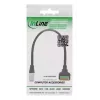 InLine 92505I Conector de cable RJ45 Cat.5e 8P8C / regleta de bornes, 8 polos negro