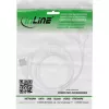 InLine 35126W Cable USB USB 2.0 0,5 m USB A 2 x USB C blanco