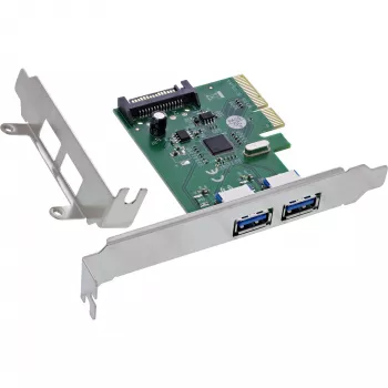InLine 76666N Tarjeta/adaptador de interfaz interno USB 3.2 Gen 2 (3.1 Gen 2)