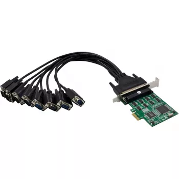 InLine 76660Z Tarjeta serie RS-232 PCIe de 8 puertos