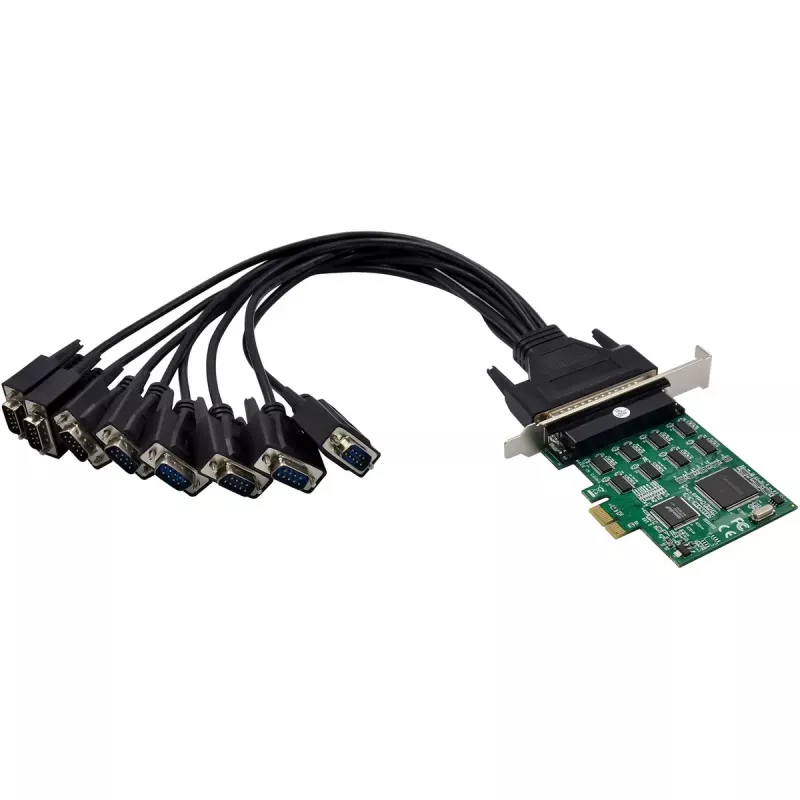 InLine 76660Z Tarjeta serie RS-232 PCIe de 8 puertos