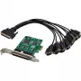 InLine 76660Z Tarjeta serie RS-232 PCIe de 8 puertos