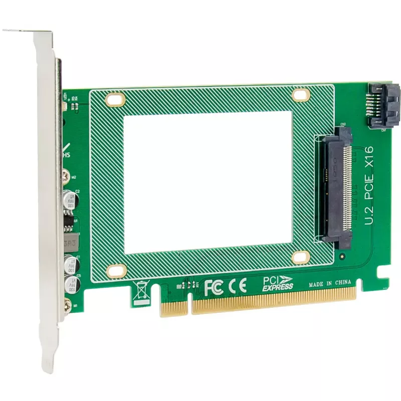 Adaptador de tarjeta de interfaz InLine 76619J para sistemas informáticos, modelo 76619J