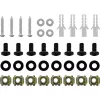InLine Mini rack de 10 pulgadas para montaje en pared, 2U, 7,6 cm de profundidad, negro