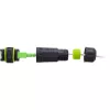 InLine 69927D Acoplador de fibra óptica SC, IP68, 2x zócalo SC, para exteriores, M20