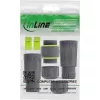 InLine 69927F Acoplador de fibra óptica SC, IP68, zócalo 2x2 SC, para exteriores, M20