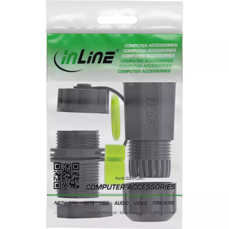 Adaptador cambiador de género de cable InLine 69927M — Adaptador USB (cambiador de género)