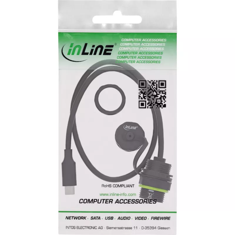 Acoplador de cable InLine 69927O — Adaptador USB (InLine 69927O)